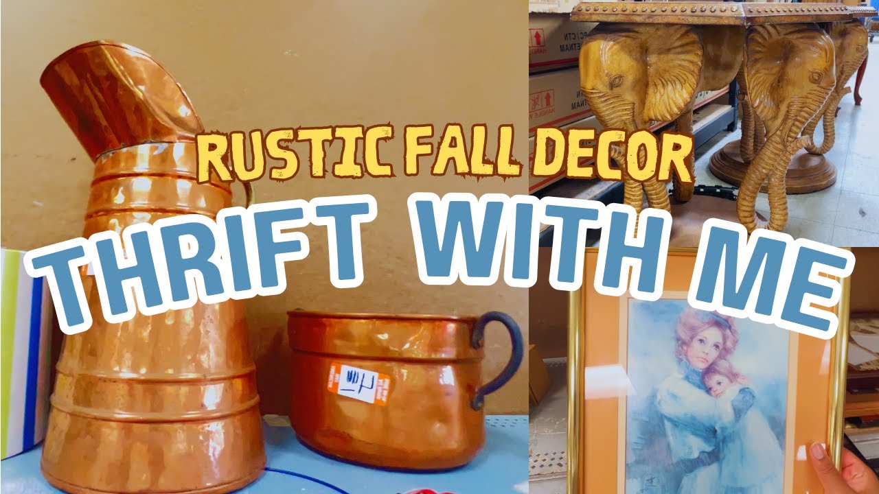 Let's Go THRIFTING! | Vintage Home Decor for Fall 🍁
