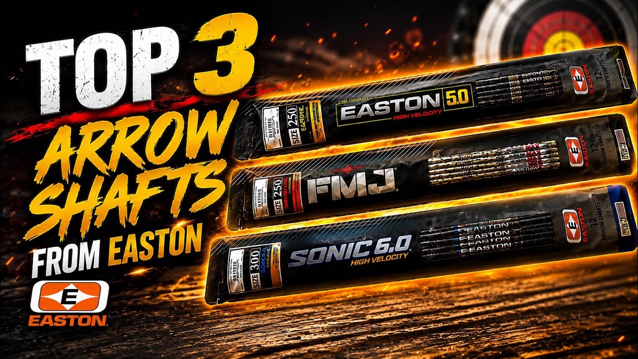Шафты для стрел Easton | 5.0, FMJ MAX и SONIC 6.0 | Что бы вы выбрали?