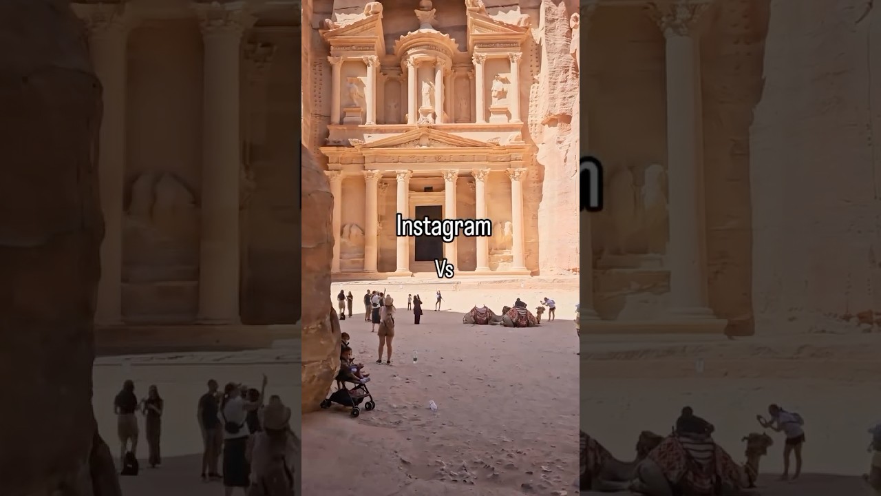 Is Petra&rsquo;s Treasury Worth the Hype? 🤔 #shorts #travel #fypage