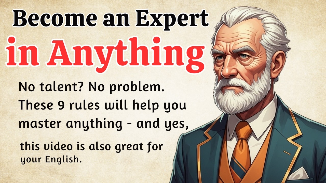 The 9 Laws of Mastery: How to Become an Expert at Anything 🚀 || English Odyssey
