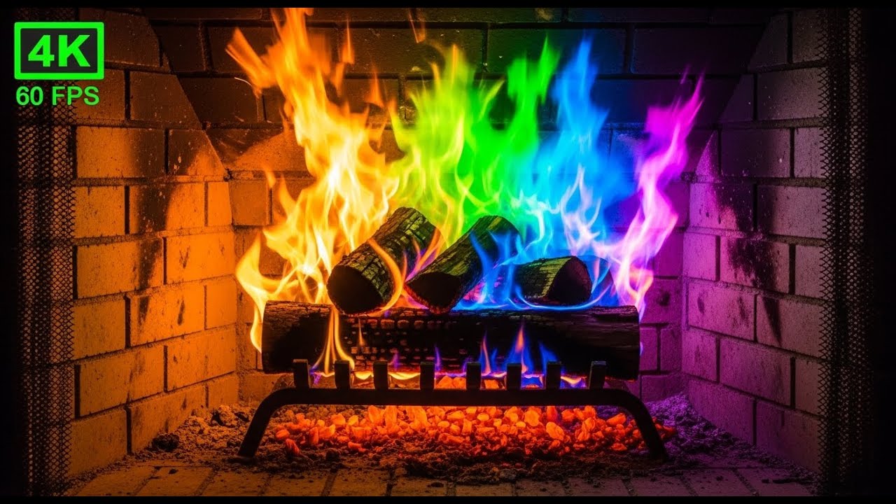 🔥 Cozy Fireplace NO ADS (Live 24/7) | Fireplace 4K Ultra HD | Fireplace with Crackling Fire Sounds