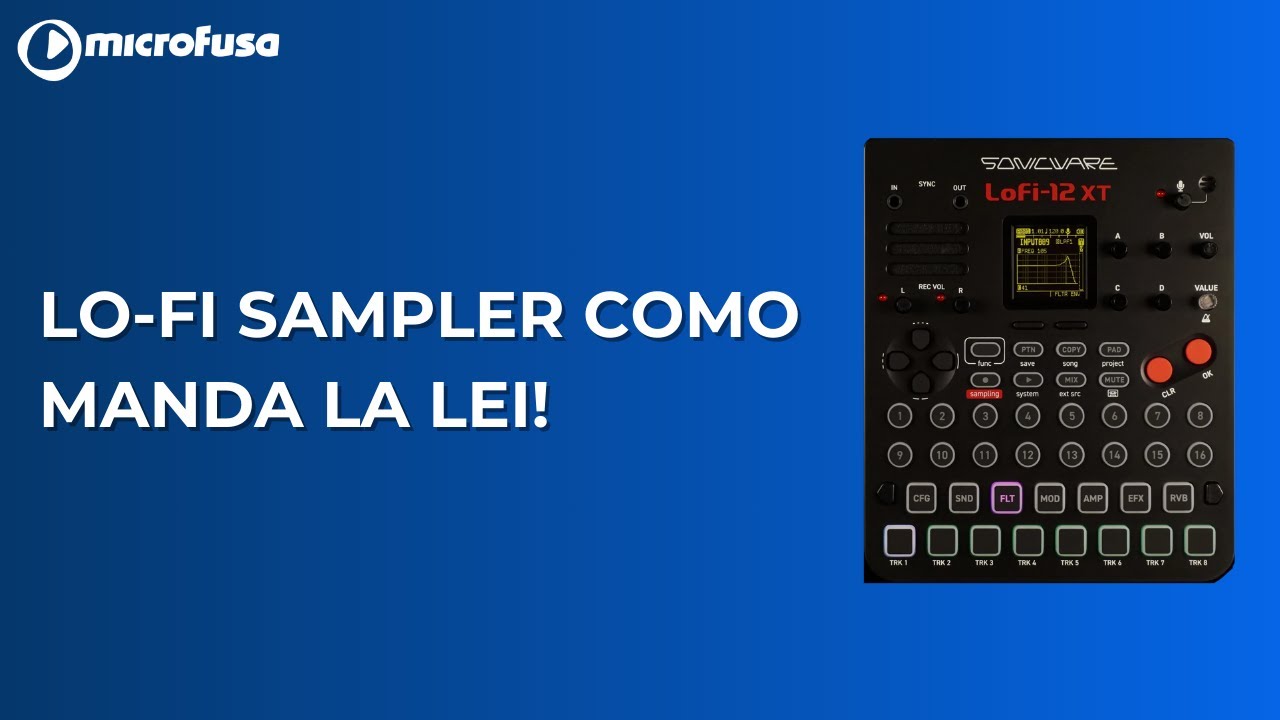 Sonicware LoFi12-XT - El Sampler Retro