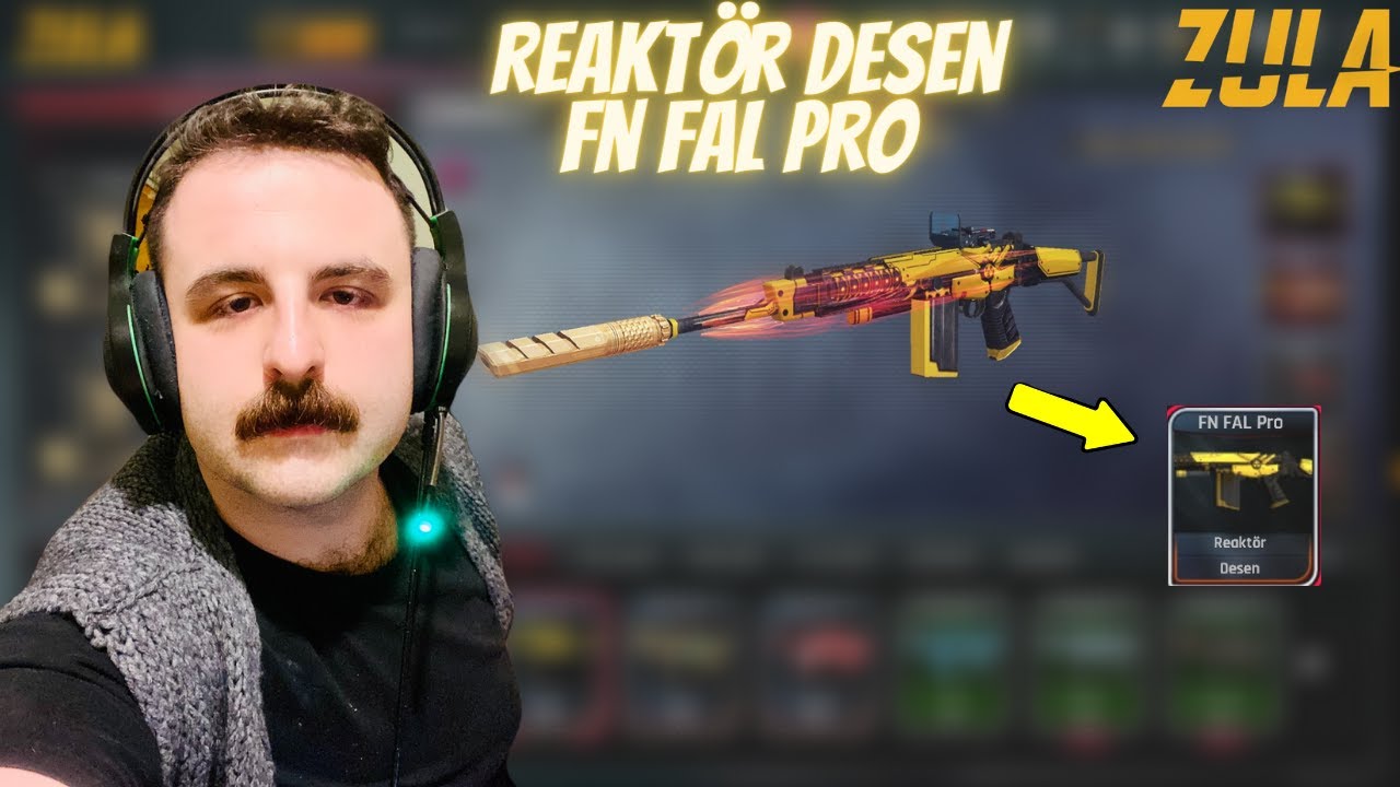 @BahoReis FN FAL'I İLE YARGIKEE FN FAL PRO REAKTÖR SERİSİ GAMEPLAY ZULA!!!