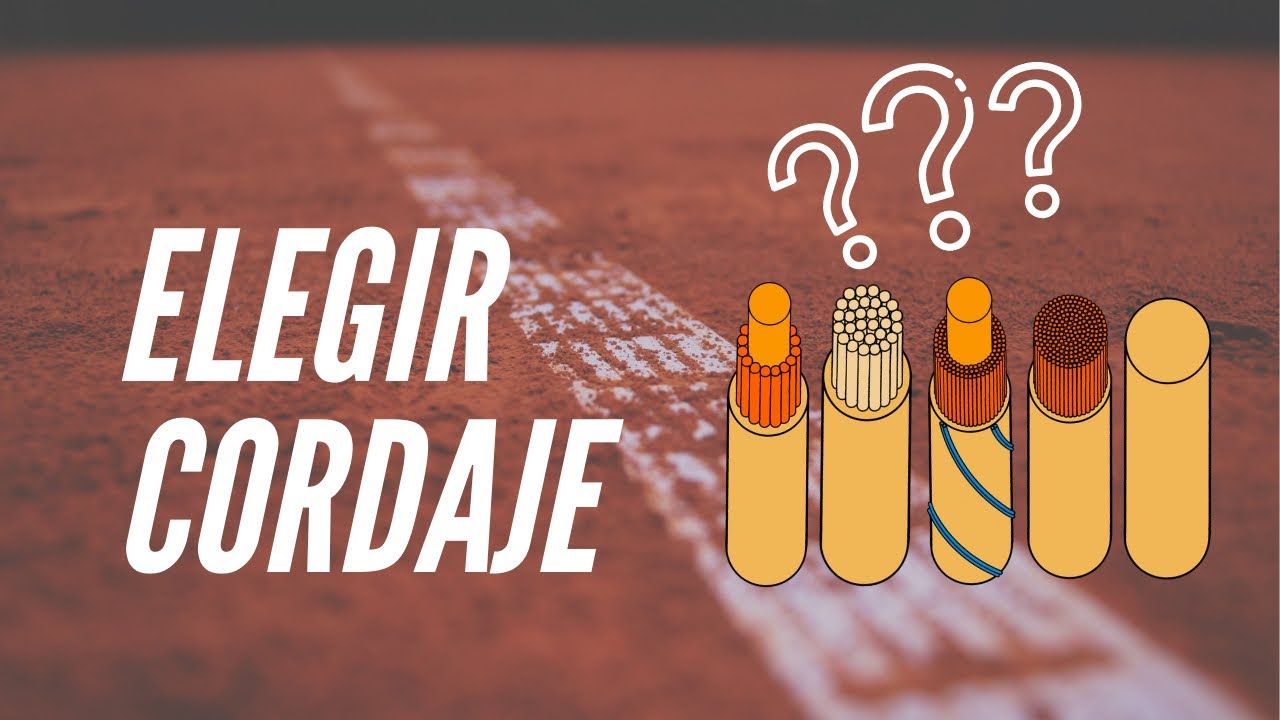 Cómo ELEGIR CORDAJE para tu RAQUETA de TENIS ✅
