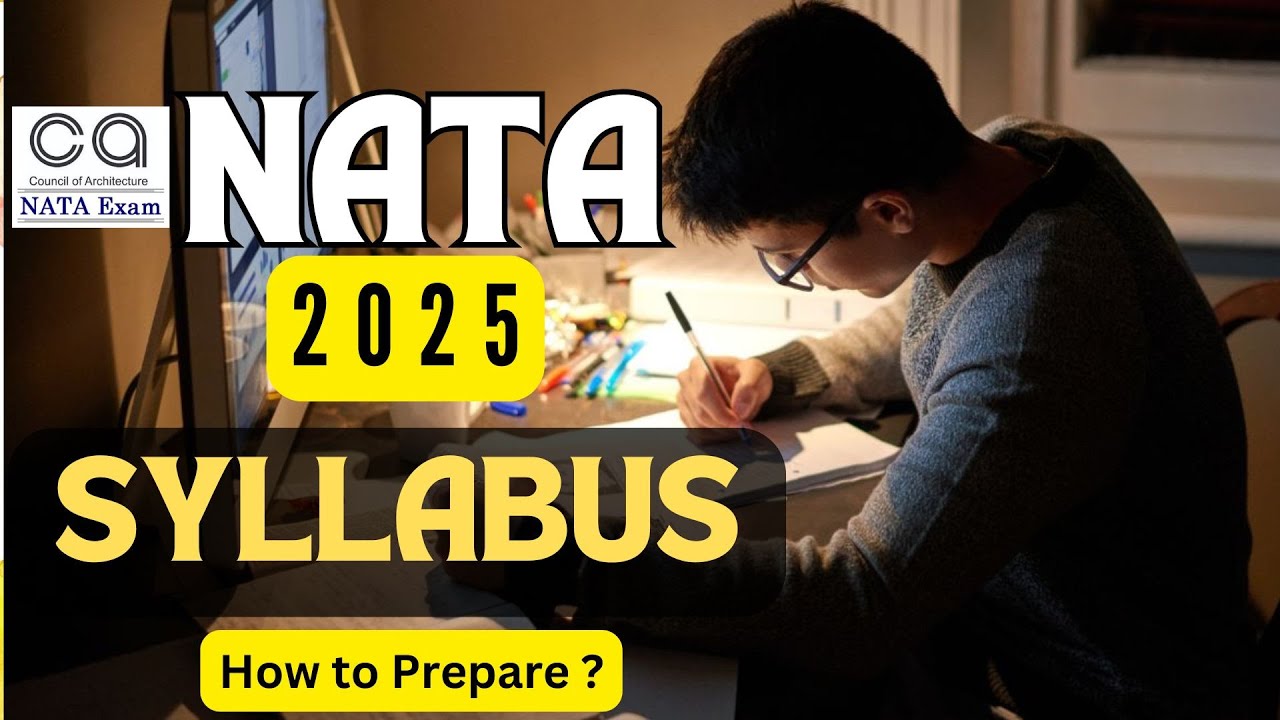 NATA 2025 Syllabus | National Aptitude Test in Architechture | Syllabus & Exam Pattern | #nata_2025