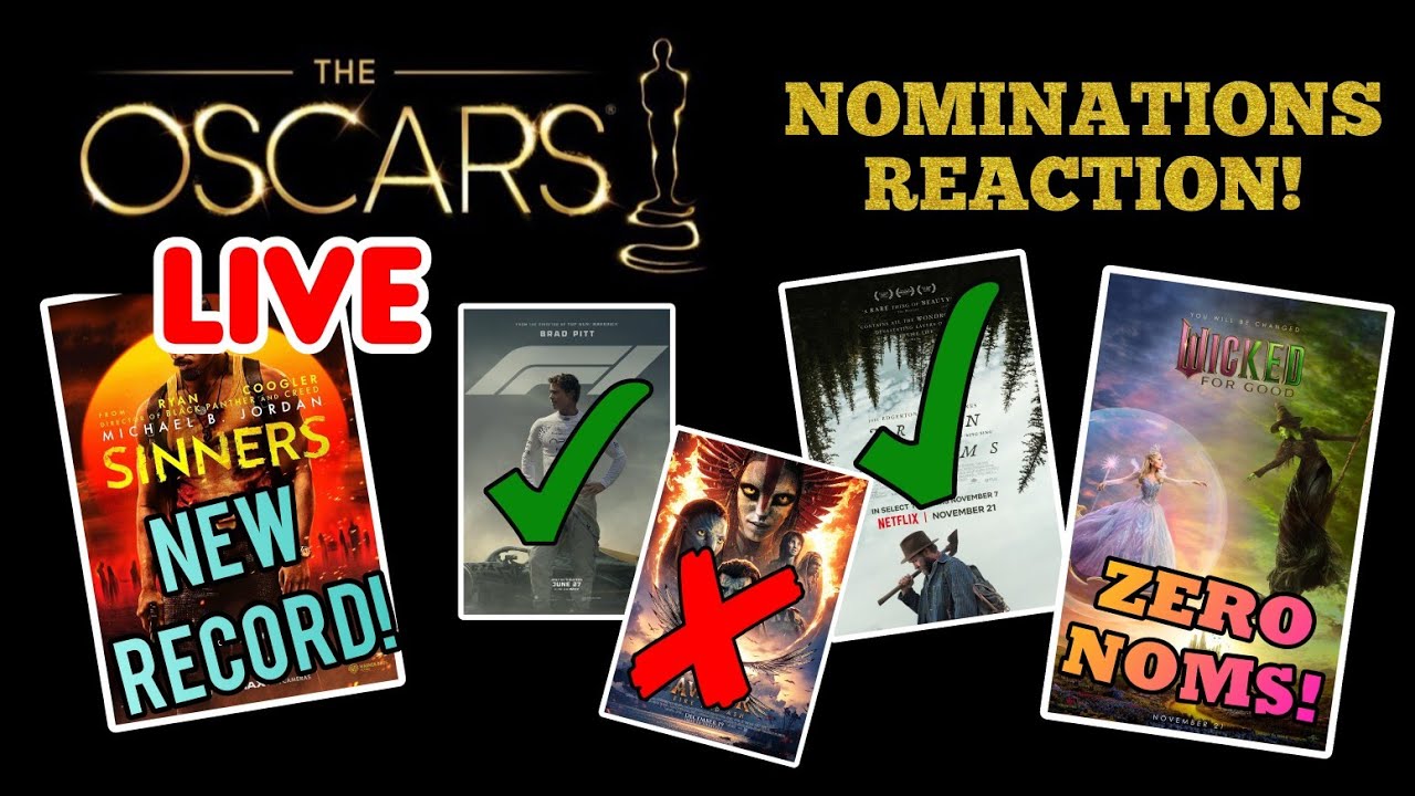 I Live React to the 2026 OSCAR NOMINATIONS!