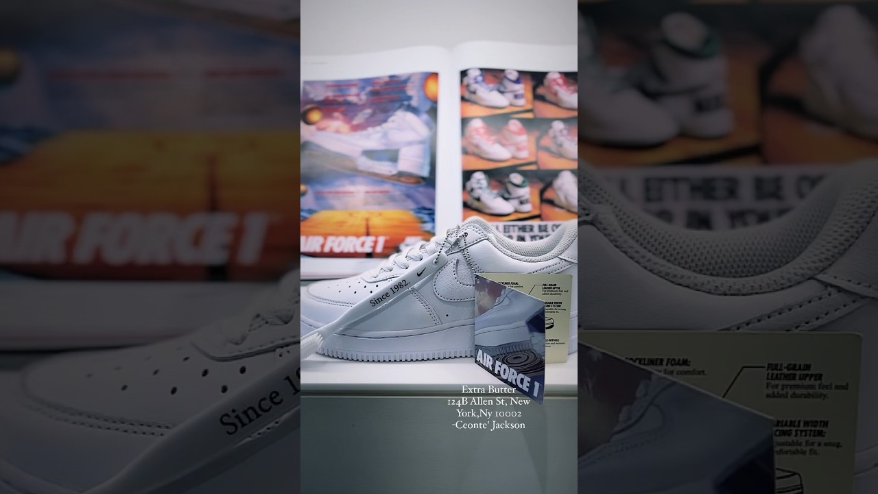 Extra Butter NYC 🧈👟🔥 #nyc #recap #newyork #hypebeast #manhattan #shorts #reels