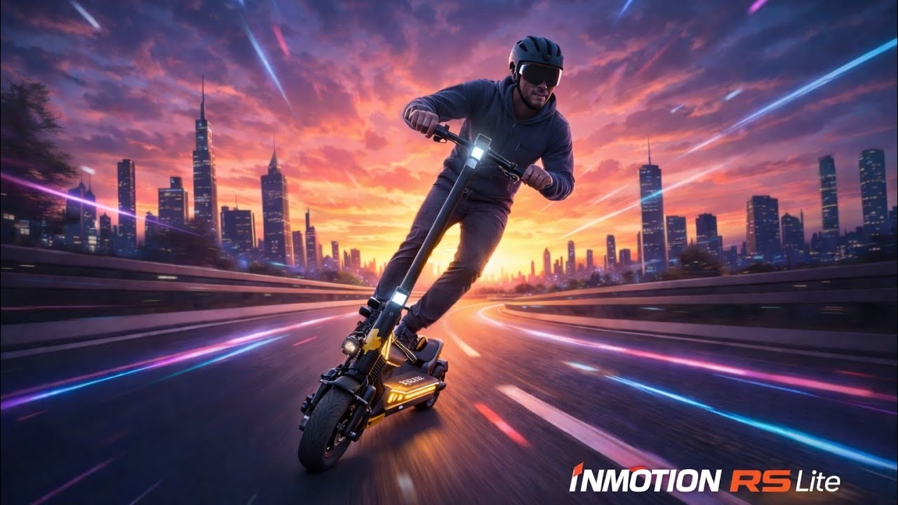 Inmotion RS Lite ride from work to home