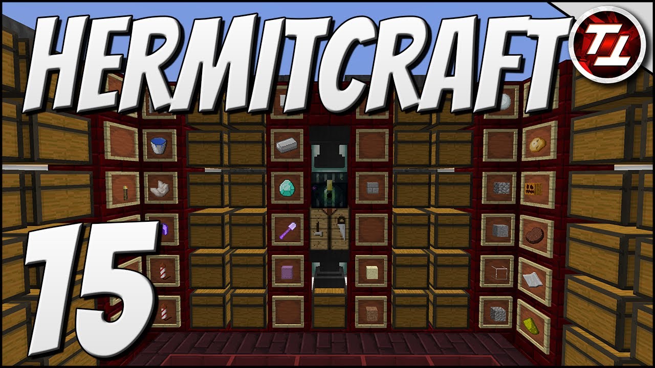 Hermitcraft V: #15 - New Auto Sorted Storage Room!