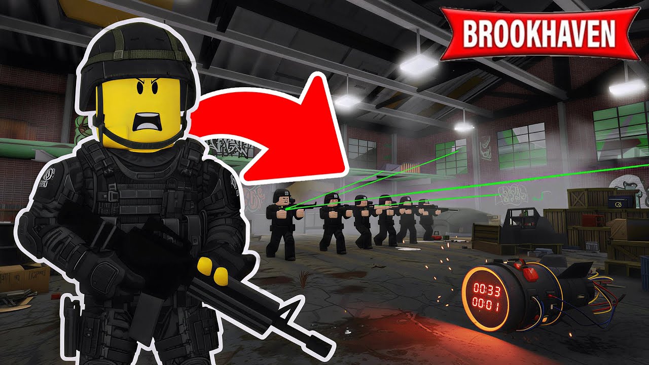 JE CRÉE UNE UNITÉ DE FORCE SPÉCIALE SUR BROOKHAVEN ROBLOX