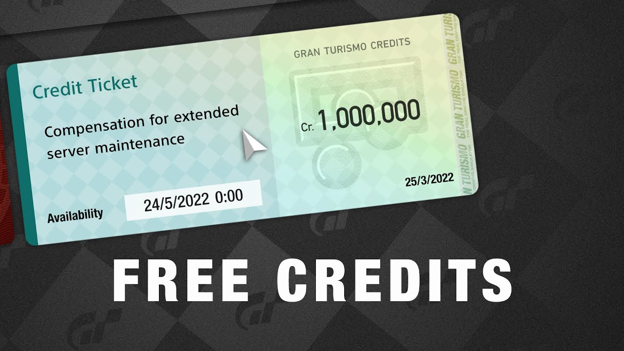 FREE 1 MILLION CREDIT Gran Turismo 7 PATCH 1.09