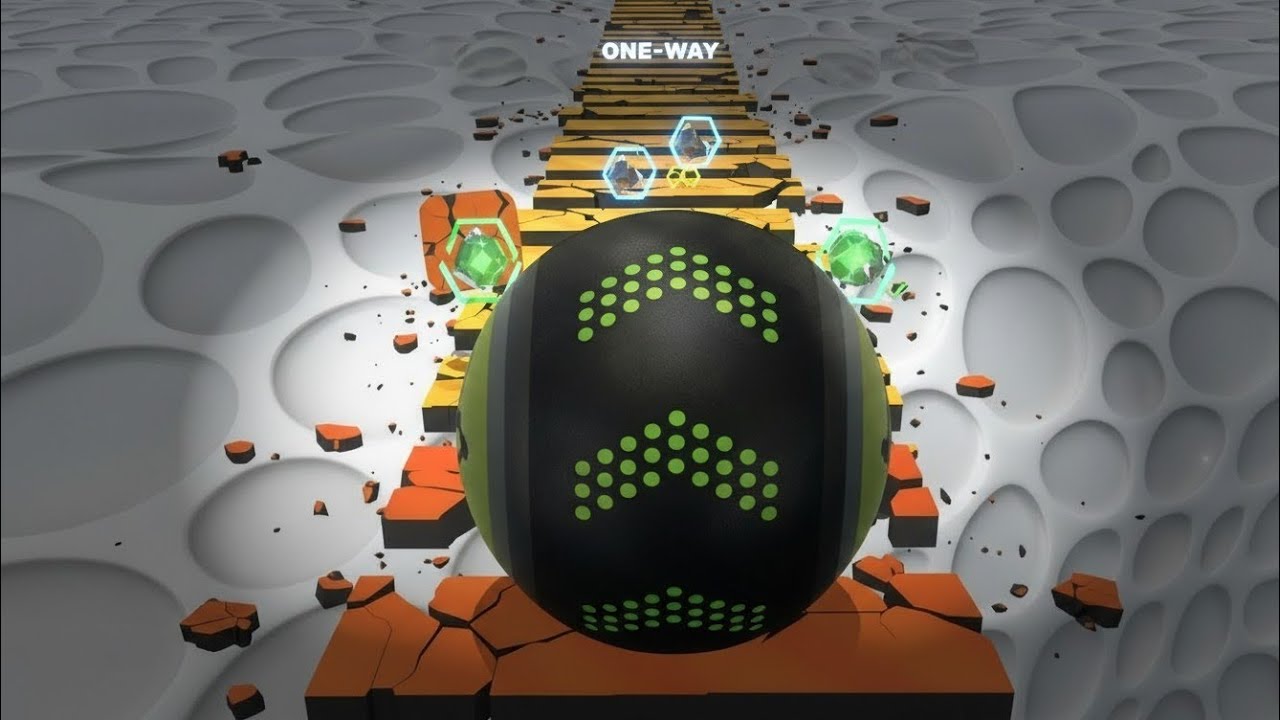 Going Balls, SpeedRun, Going Balls, Portal Run Gameplay Level 735 