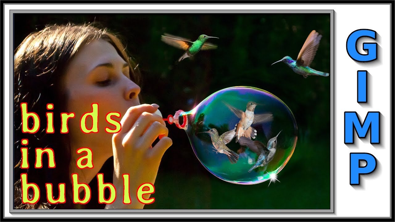 Gimp: Blowing Soap Bubbles