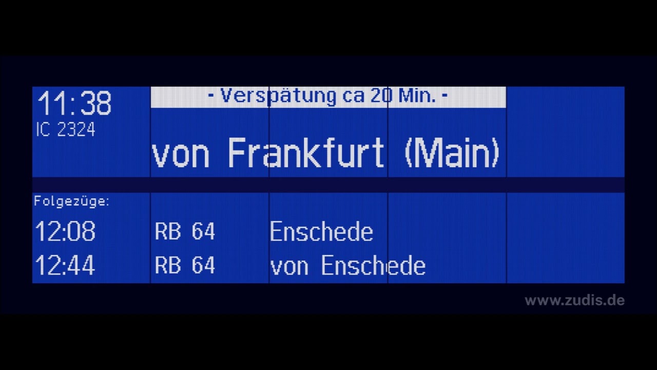 Bahnsteigansagen [Blechesle] M&uuml;nster (Westf) Hbf Teil 3