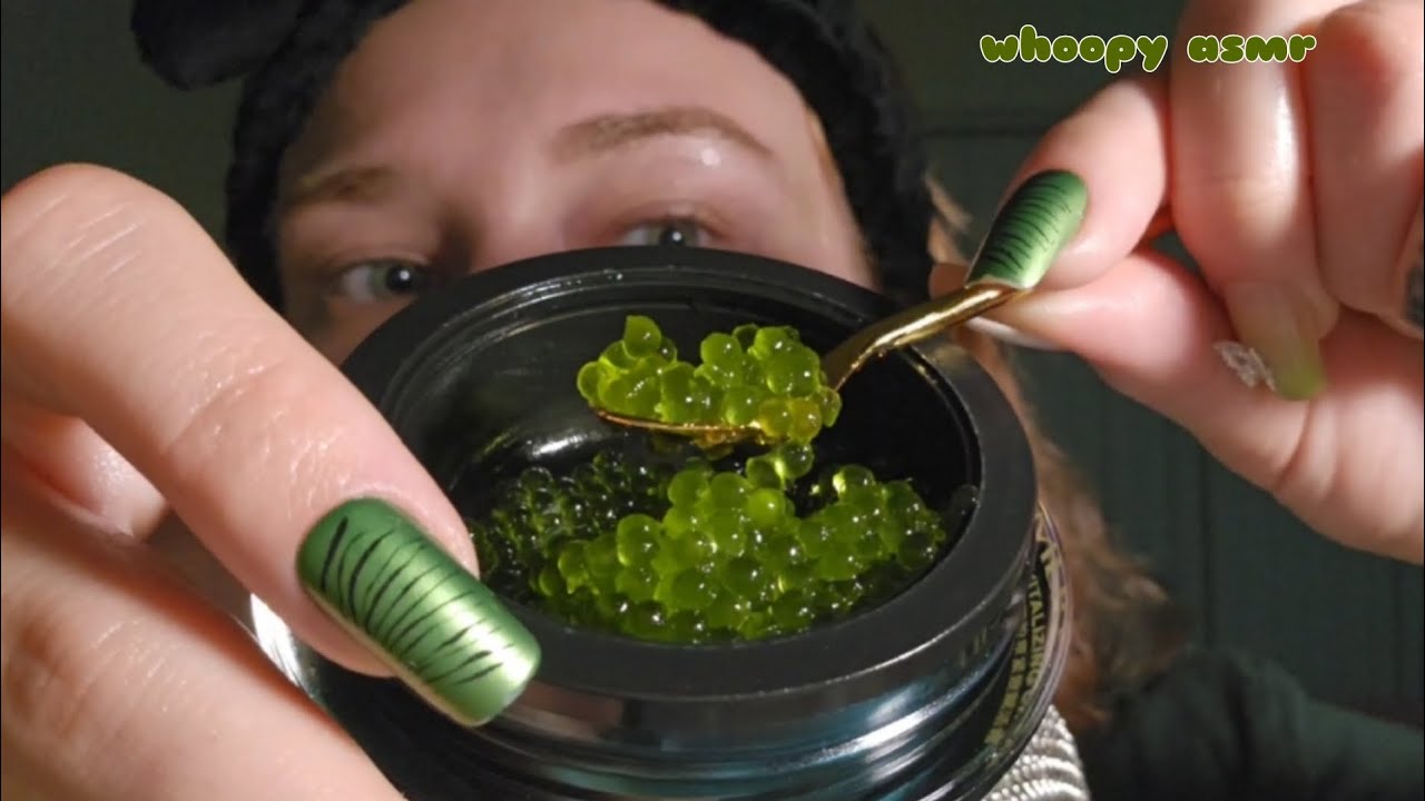 Caviar Face Cream Massage ASMR 💆‍♀️ 😍
