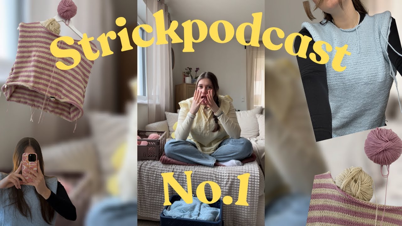 Strickpodcast No.1 | Lucky Sweater | Happy knits | Frida Cardigan 