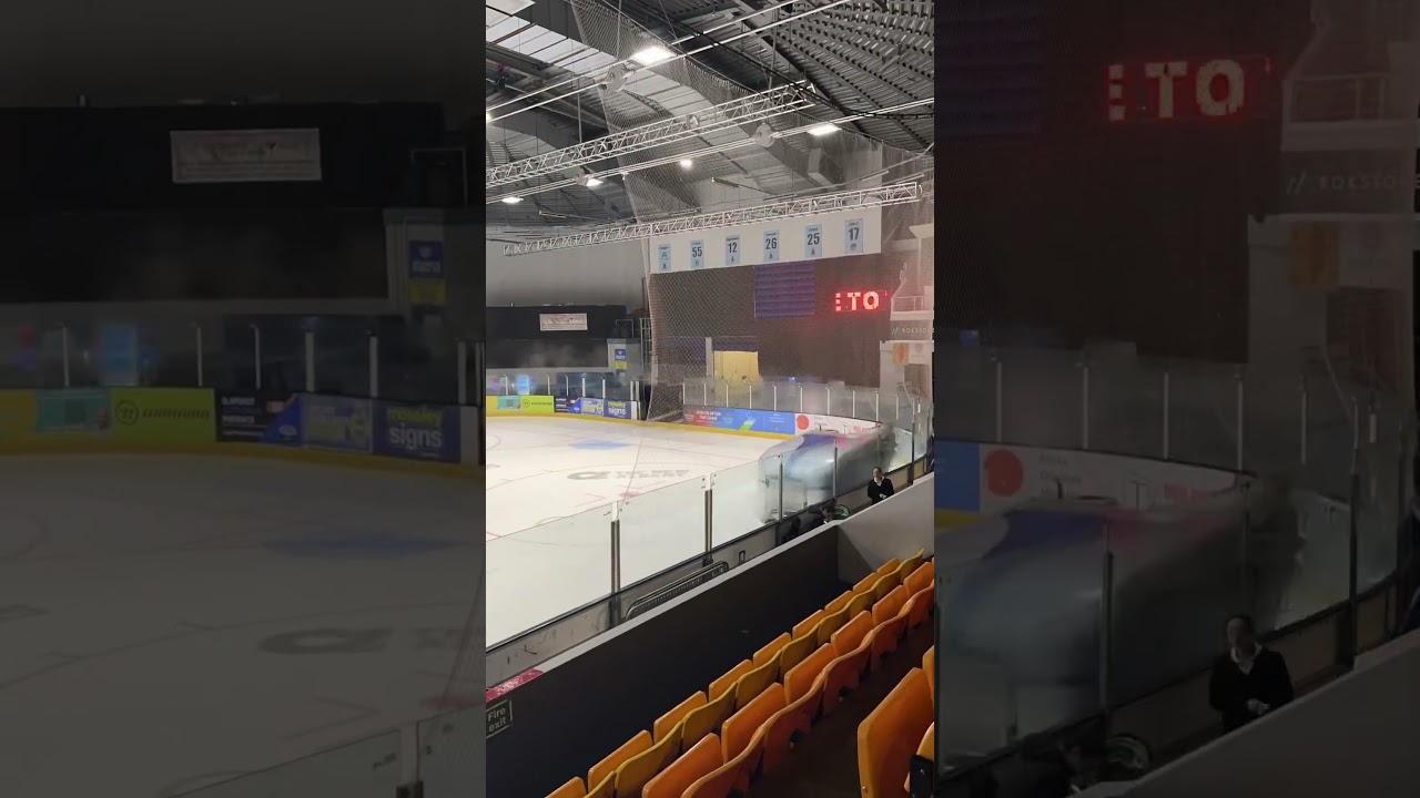 Super speedy Zamboni ice resurfacing at Planet Ice Coventry 29/06/25. Insane