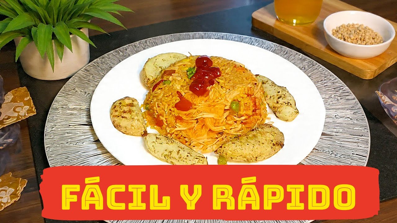 Arroz con Pollo Colombiano 🍗 | Receta Fácil, Rápida y Rendidora