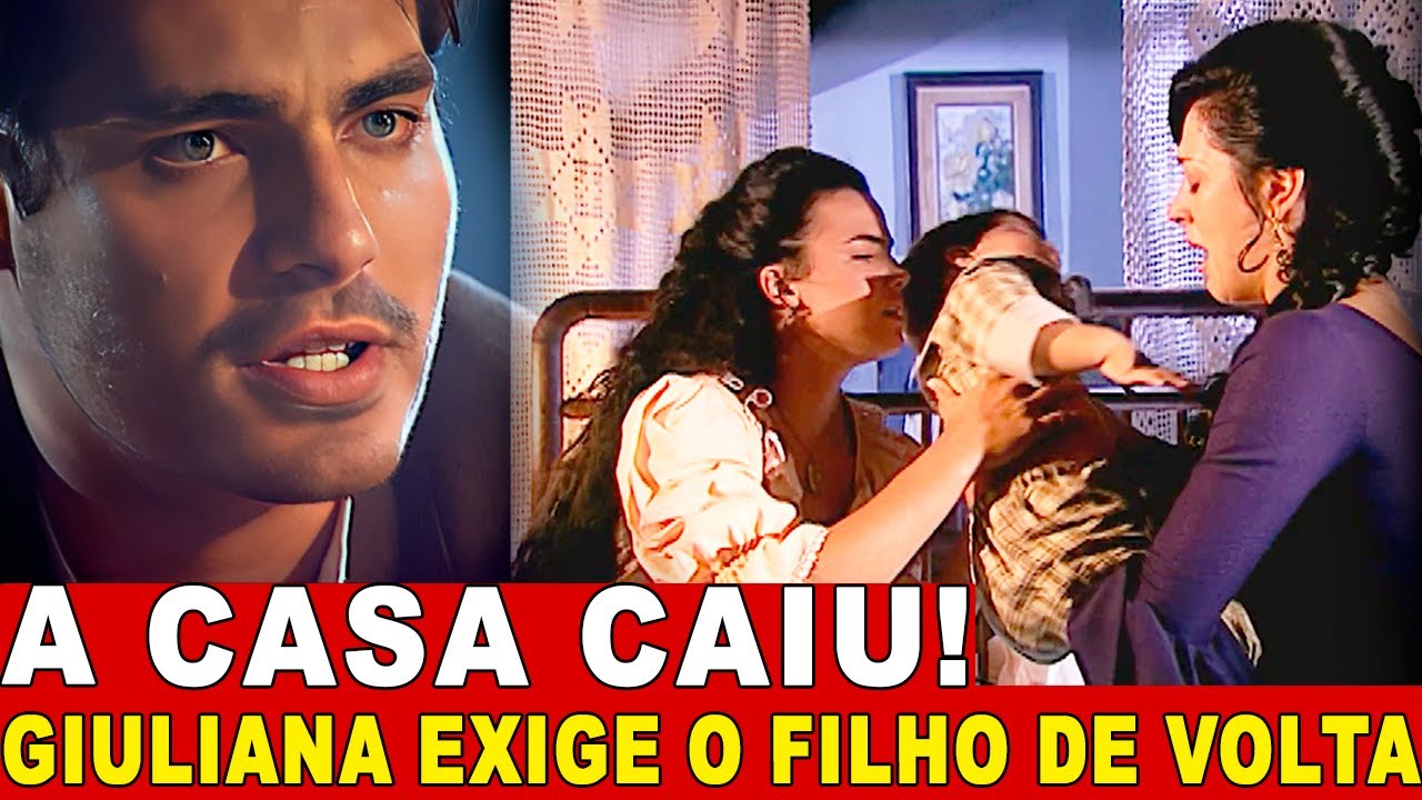TERRA NOSTRA - Giuliana ENFRENTA Hortensia e EXIGE O FILHO de VOLTA. Hortencia é ENCURRALADA
