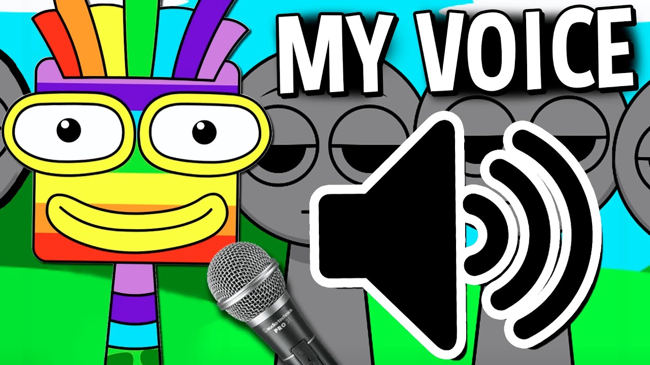 SPRUNKI SEVEN BUT WITH MY VOICE 😂 (Numberblocks)