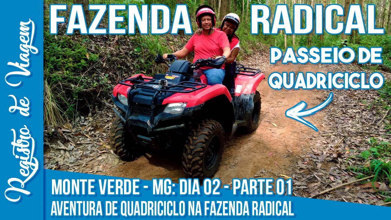 Passeio de Quadriciclo na Fazenda Radical de Monte Verde | Monte Verde Ep. 06