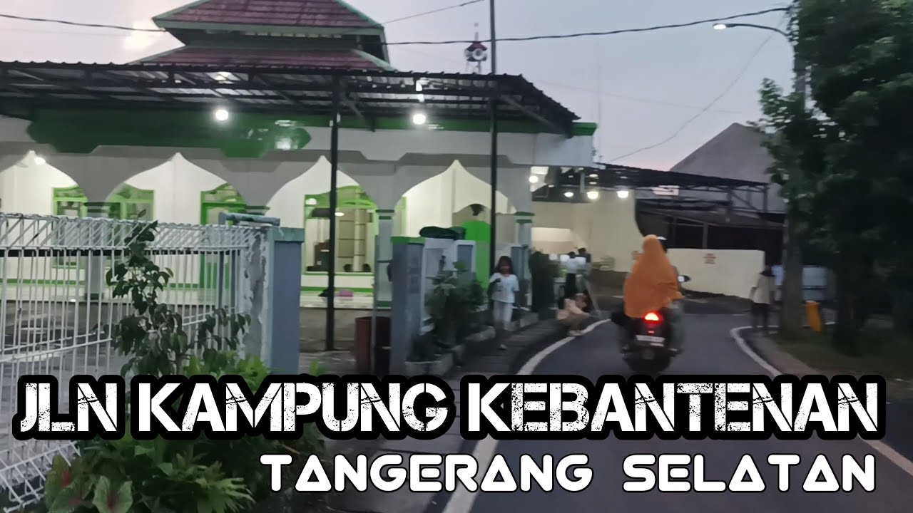 Jalannya Mantap‼️Melintas Jalan Kampung Kebantenan Tangeran Selatan