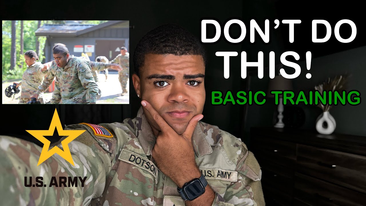 DON’T DO THIS! | ARMY BASIC TRAINING 2024