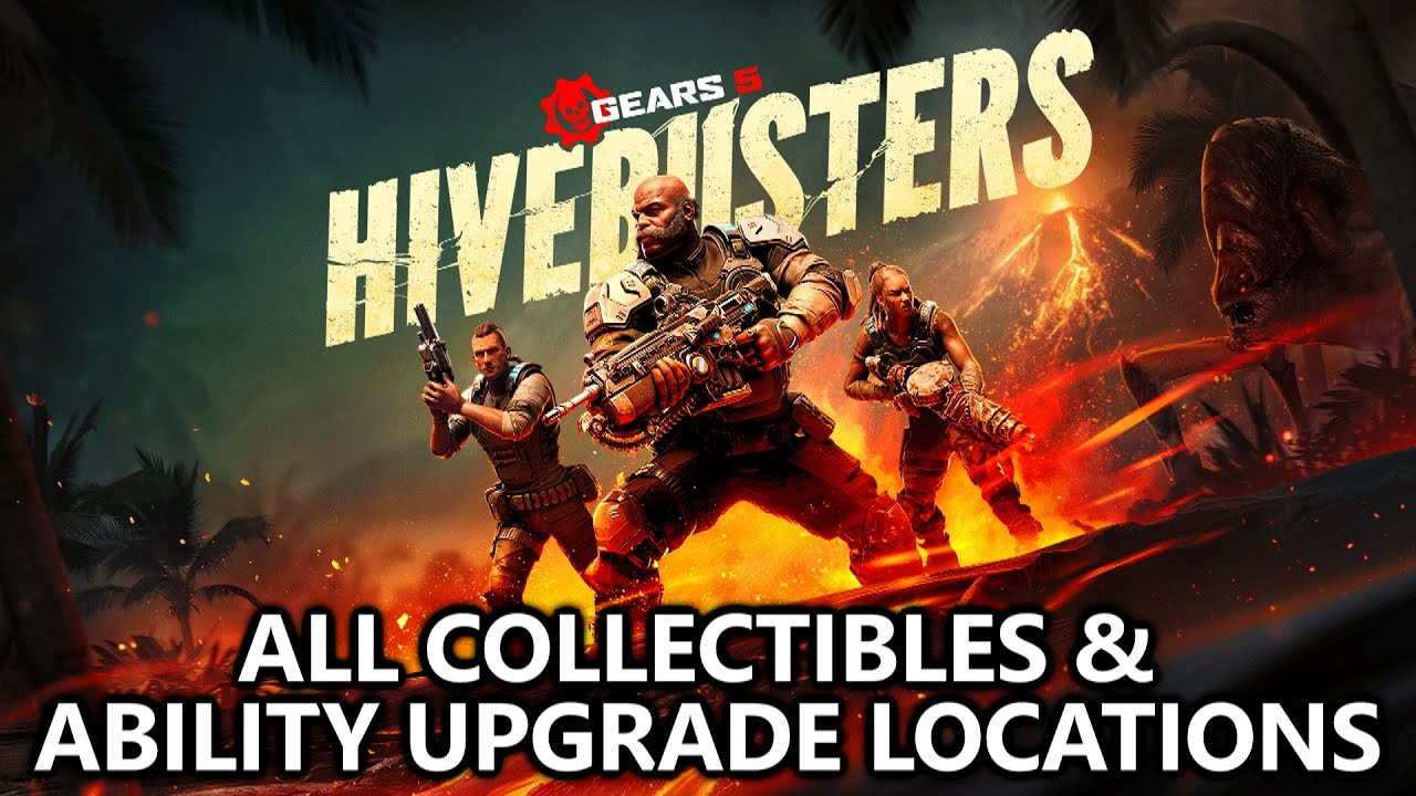 Gears 5 Hivebusters - All Collectibles & Ability Upgrades Locations Guide