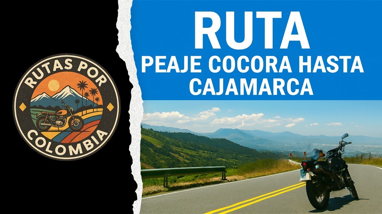 - 📍 RUTA #14.1 COMPLETA: Peaje Cocora hasta Cajamarca 🏍️💨 Sin edición 🎬