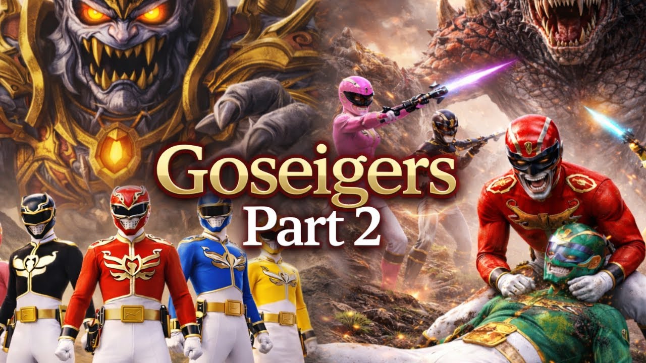 Tensou Sentai Goseiger Explanation Hindi | Power Rangers Megaforce Ki Asli Story | GridToons