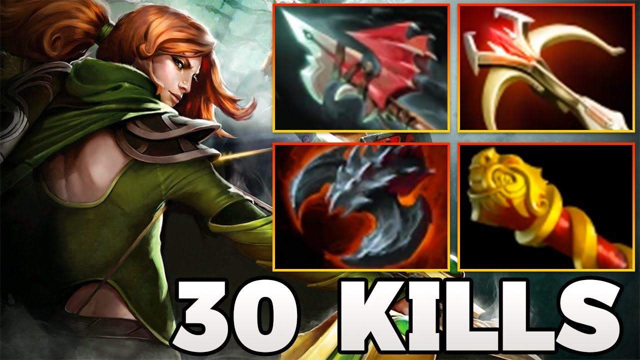 30 Kills Windranger Dota 2 !! Windranger Dota 2 Carry Midlane 7.39 Meta Pro Gameplay Build Guide