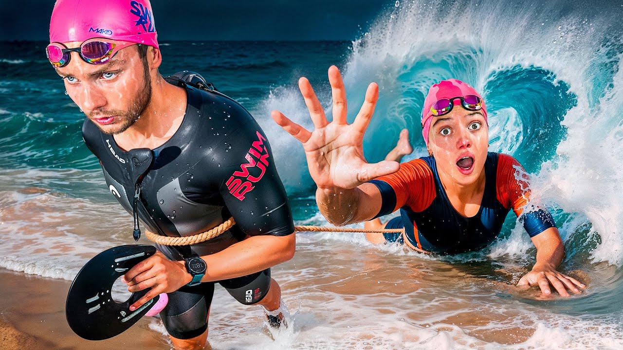 J’embarque ma Copine sur SWIMRUN 🌊