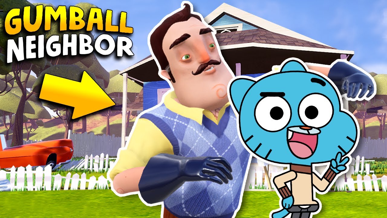 Сосед КРАДЕТ ДОМ ГАМБОЛА!!! | Геймплей Hello Neighbor (Модификации)