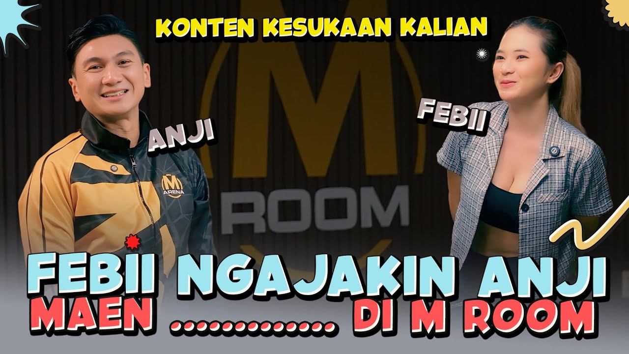 BAHAYA ‼️ FEBII PAKE BAJU GINI NGAJAKIN ANJI MAEN BILLIARD DI M ROOM