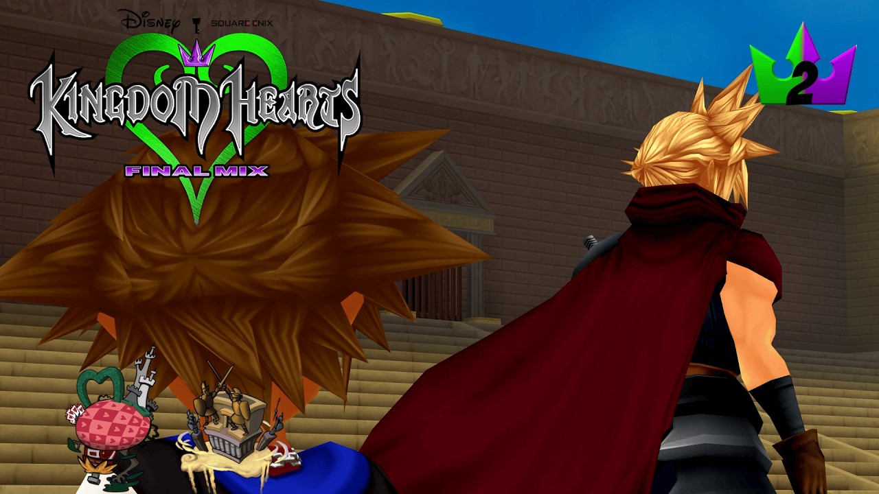 Cloud Strife is That You! | Kingdom Hearts Final Mix