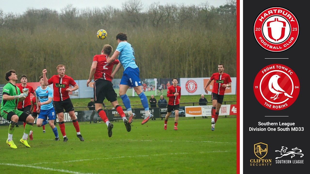 Hartpury FC vs Frome Town HIGHLIGHTS