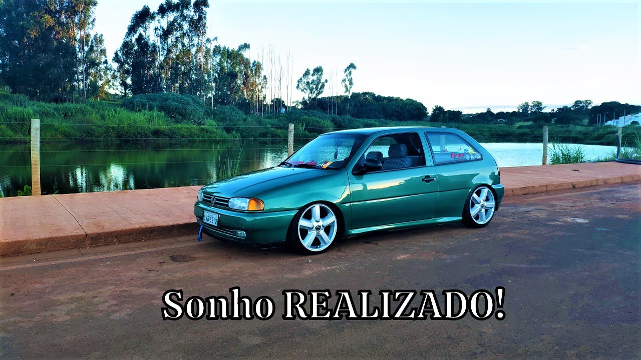 GOL BOLA G2 REBAIXADO E COMPLETO, TODO PREPARADO PRA ANDAR BAIXO!! SONHO REALIZADO!