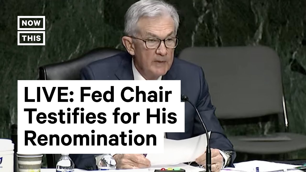 Fed Chair Jerome Powell Testifies at Confirmation Hearing I LIVE