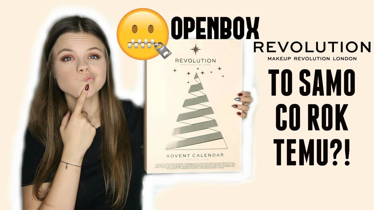 🎁Otwieram CAŁY KALENDARZ Makeup Revolution🎁