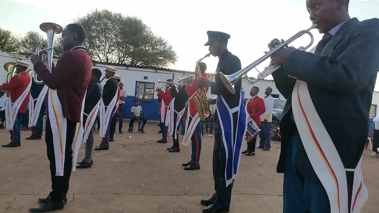 St Philimon Brass Band ⚪🟡🔴 50 ft KG from mzini @AiE 2024 💣💯💥🔥🔥🔥🔥