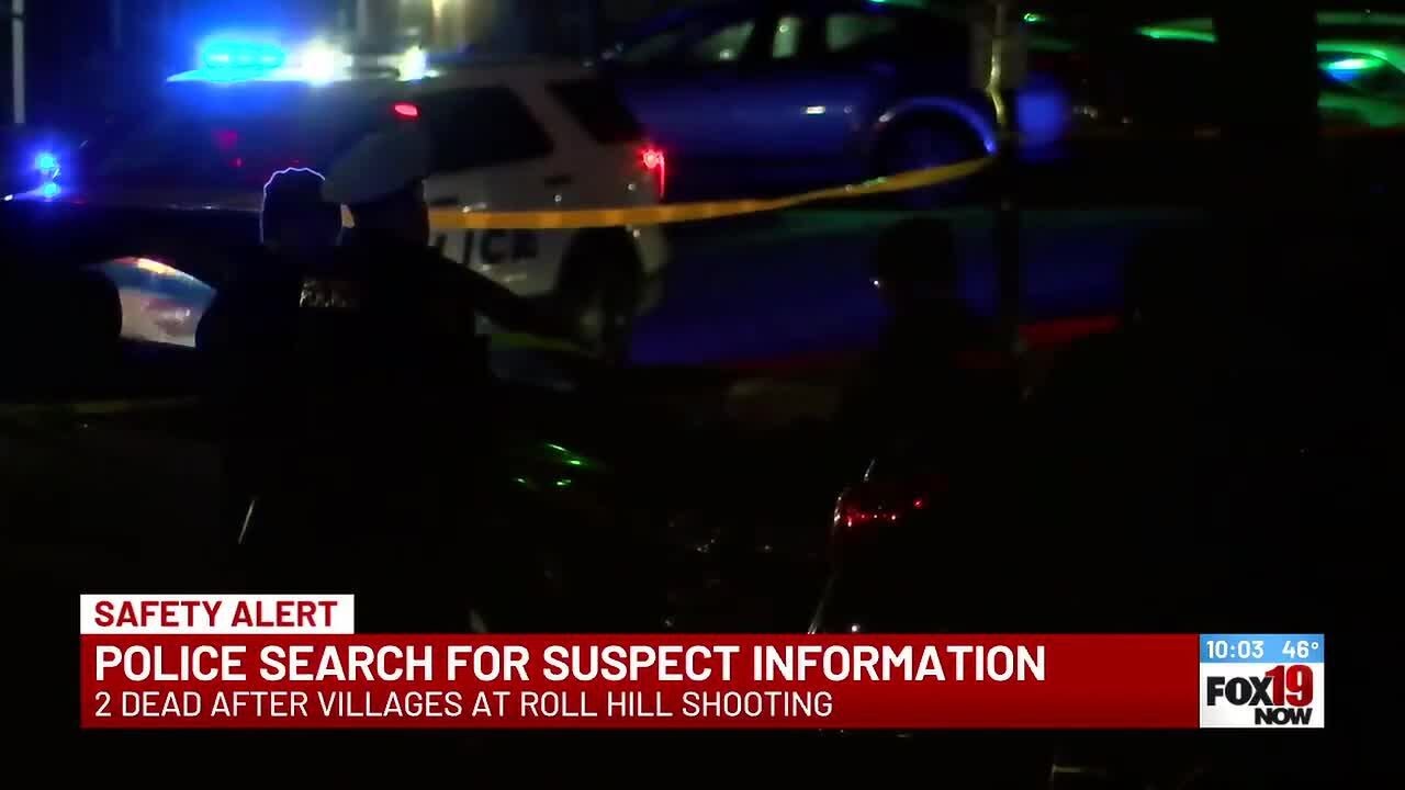 Police search for suspect info after 2 killed in Villages at Roll Hill