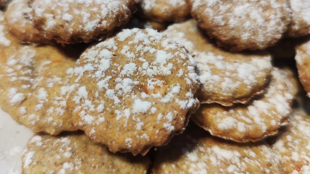 biscotti integrali mandorle e carote