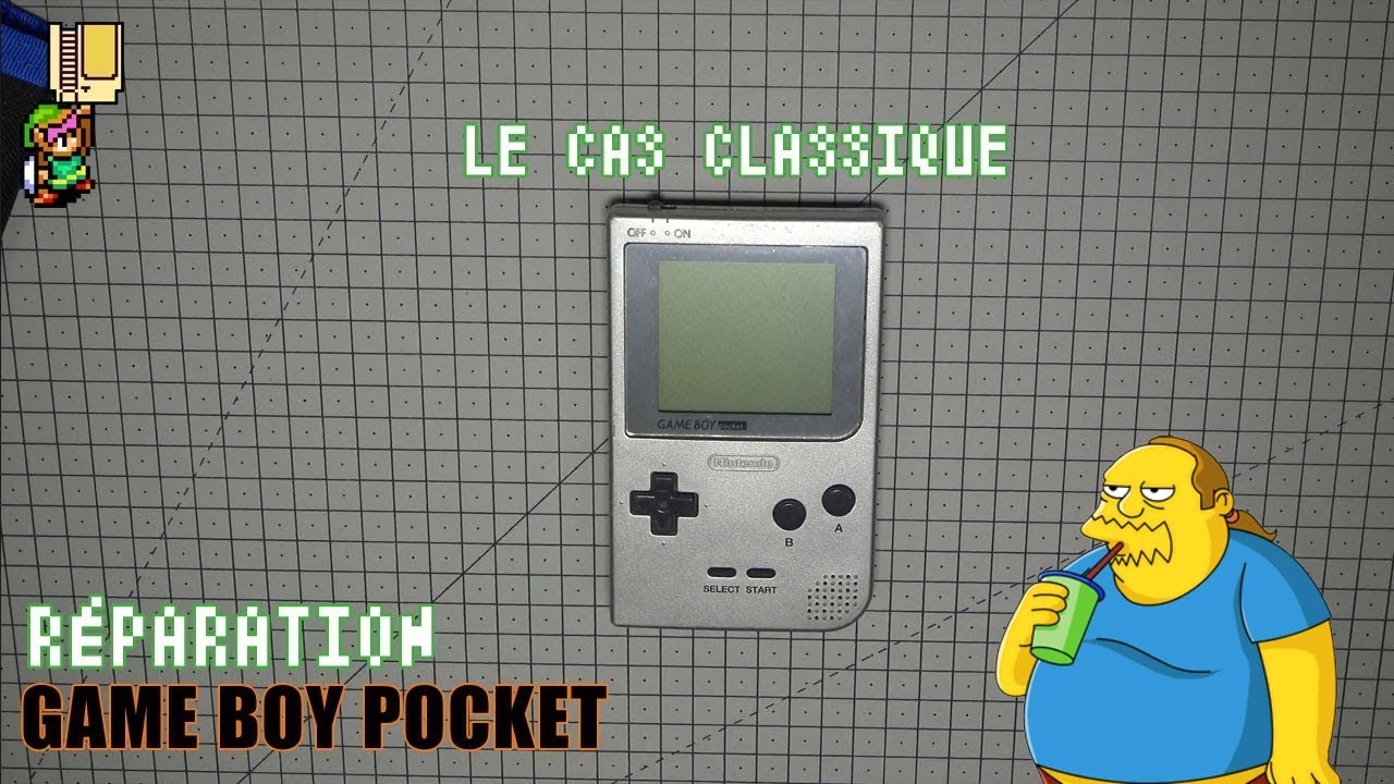 [Docteur Shu] Réparation d'une Game Boy Pocket : le cas classique