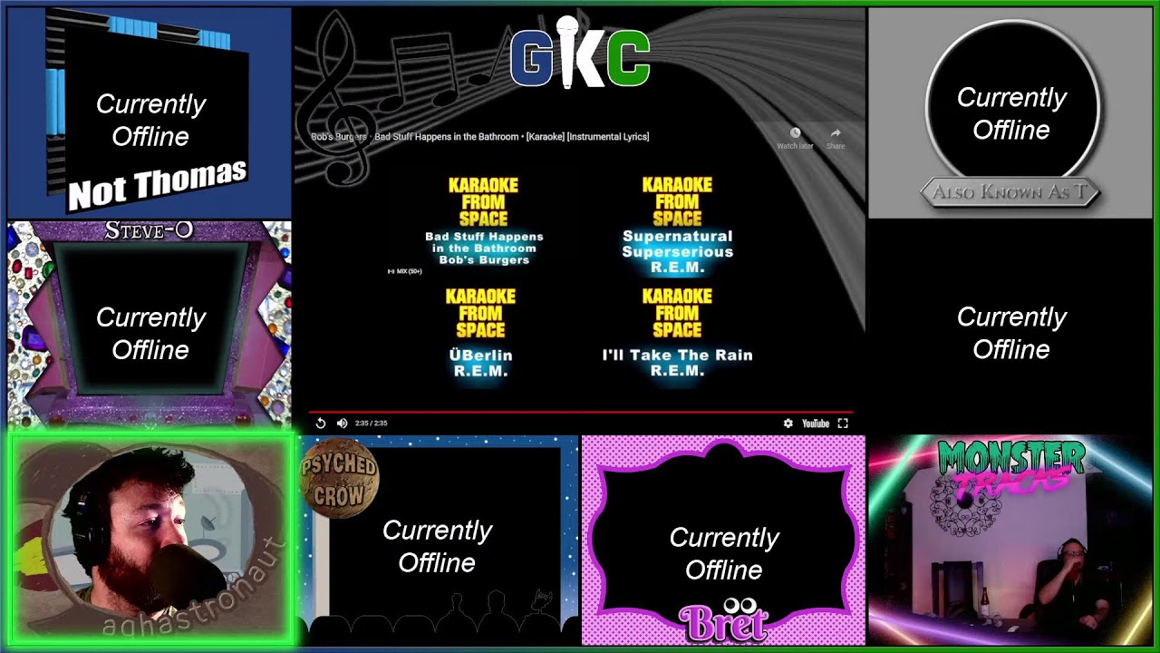 Saturday Night Singing with the Global Karaoke Community!