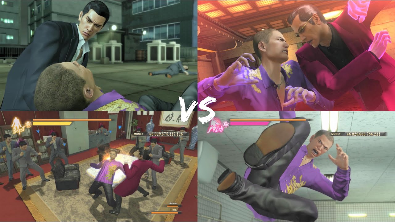 Playable Shinji Acquired Mine & Media King Fight Style vs Arase | Yakuza 0 Boss Fight Mods