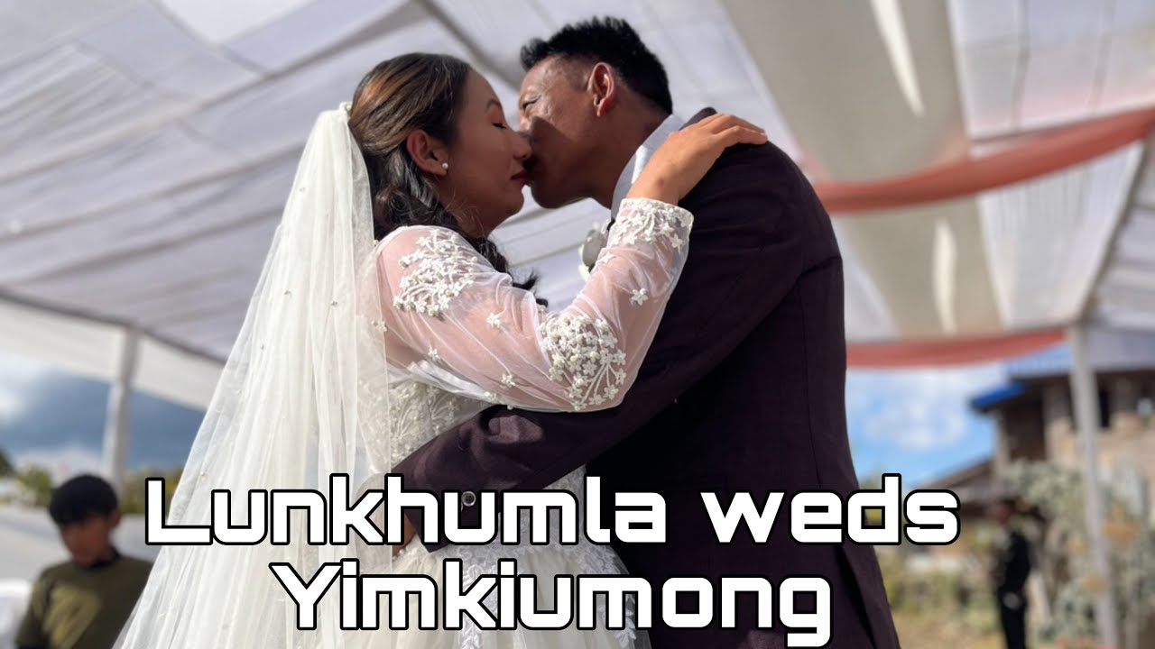 Finally the wait is over Lunkhumla weds Yimkiumong at Thsotokur village @amongjanch3606 