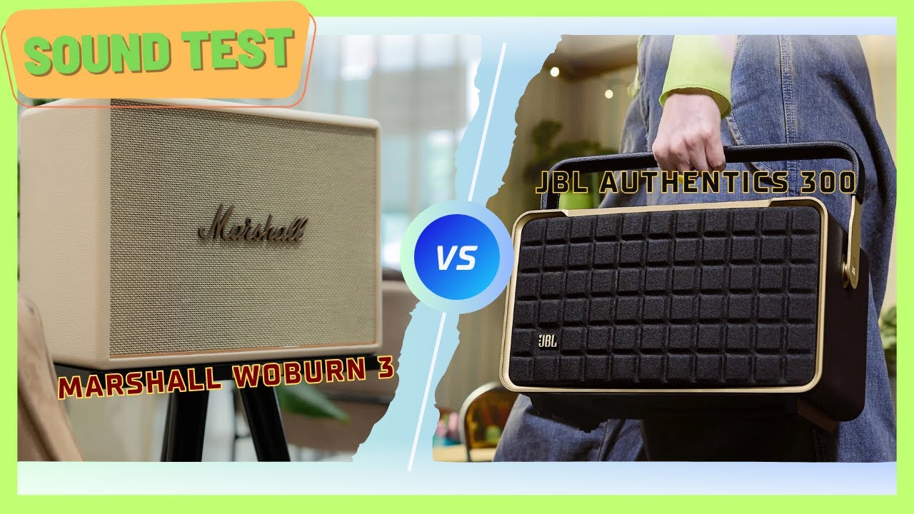 JBL Authentics 300 vs Marshall Woburn 3 – Kèo này Marshall “thở ôxy” vì JBL có quá nhiều công nghệ?