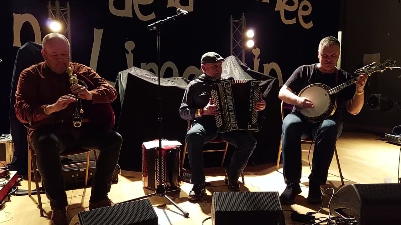 Le Trio des Barreaux Verts - Nuit de la Bourrée à Sainte-Féréole (19) - 28 Janvier 2023.