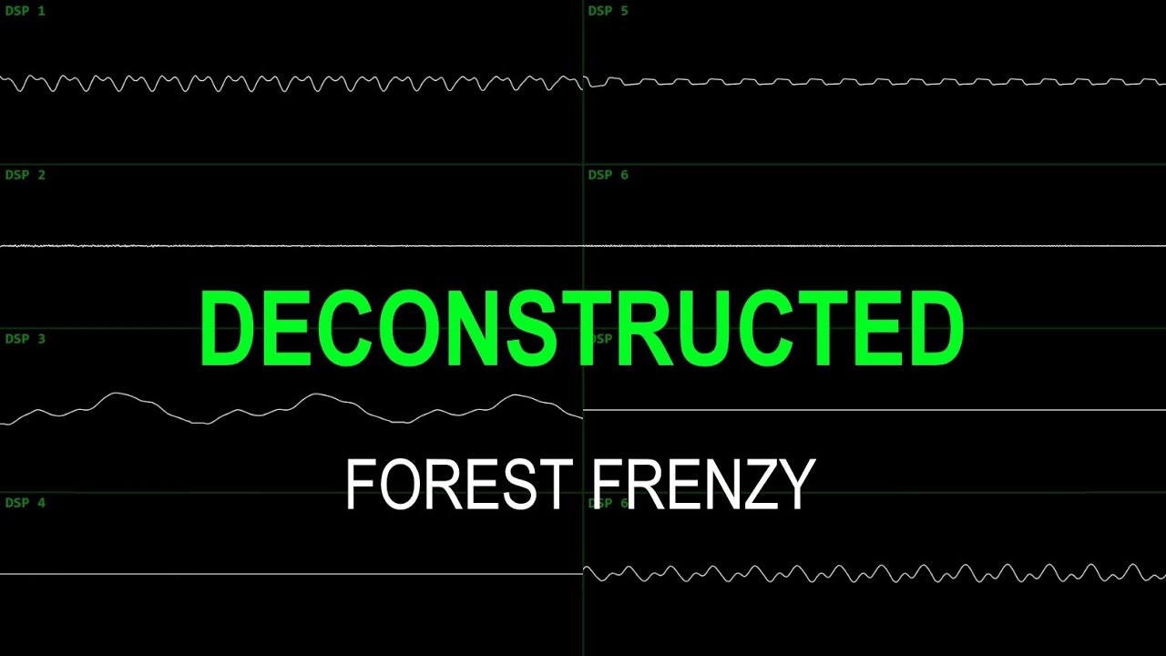 Donkey Kong Country - Forest Frenzy ~ Deconstructed Oscilloscope