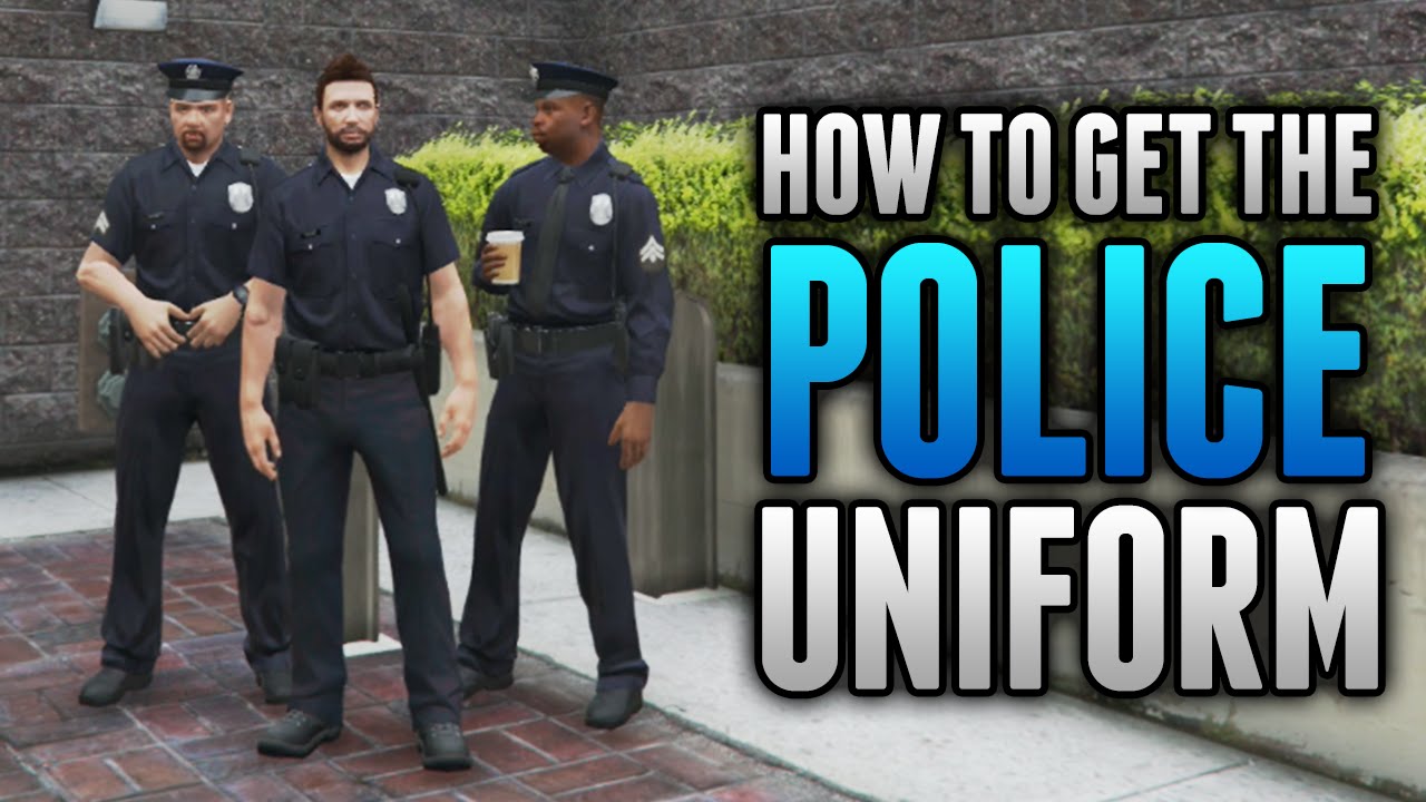 GTA 5 Online How To Wear POLICE UNIFORM IN FREE ROAM! How To Get The Cop Outfit (GTA 5 Glitches)